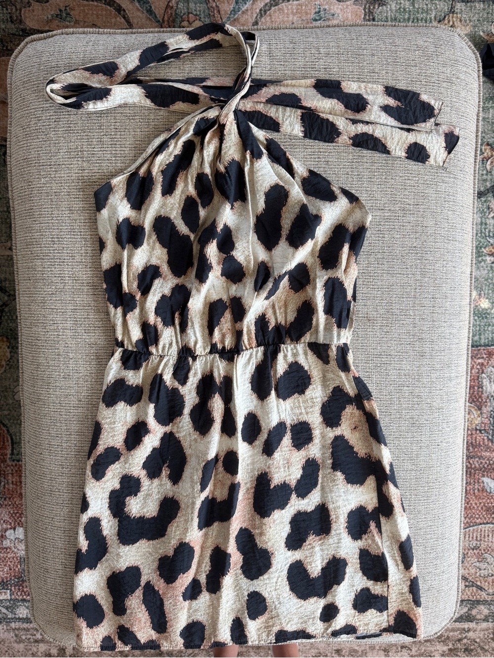 Leopard Print mini Dress Size Small